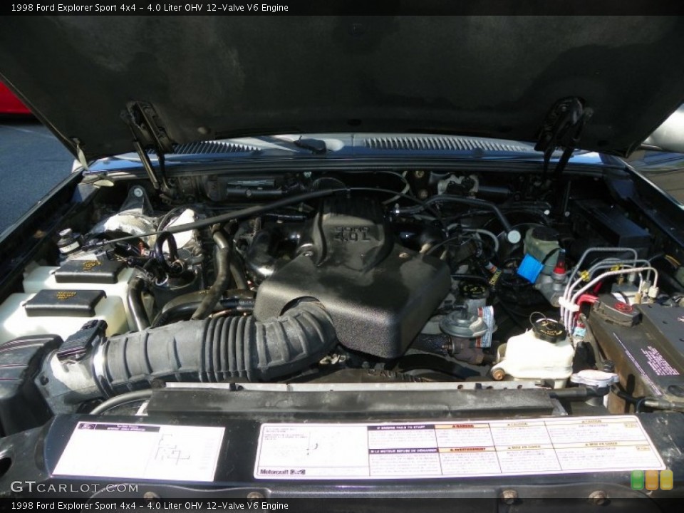4.0 Liter OHV 12-Valve V6 Engine for the 1998 Ford Explorer #50214090