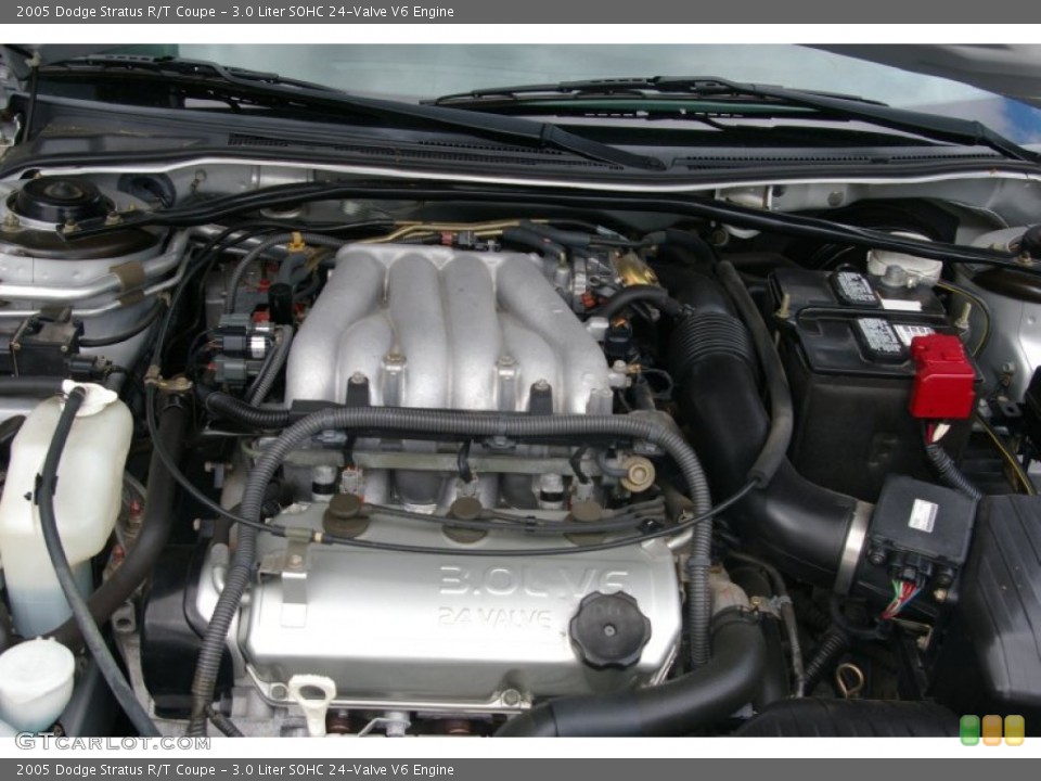 3.0 Liter SOHC 24-Valve V6 2005 Dodge Stratus Engine