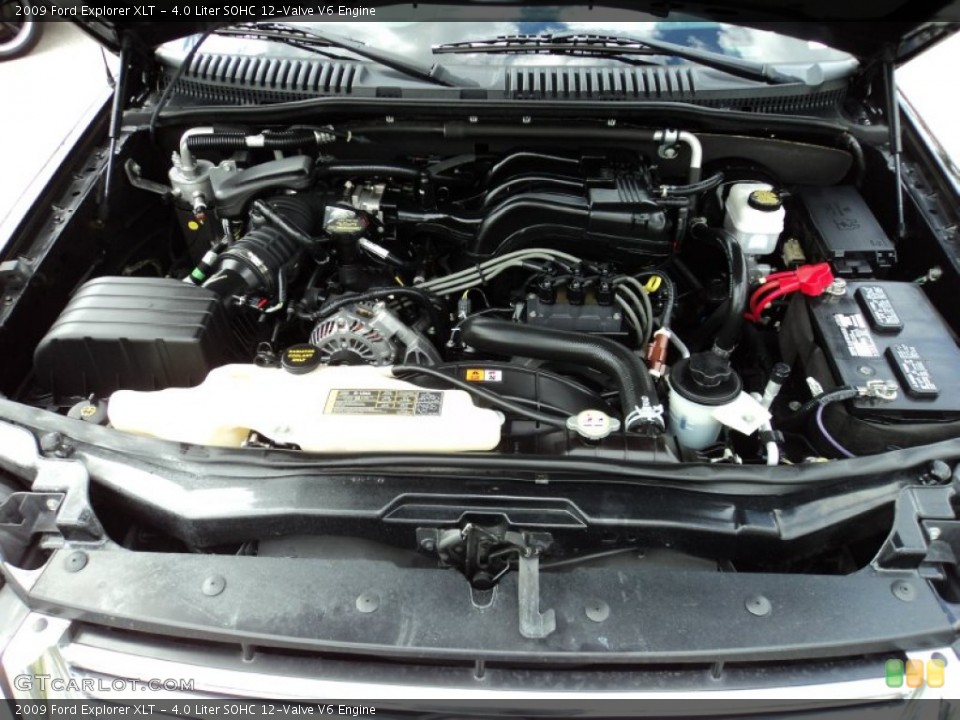 4.0 Liter SOHC 12-Valve V6 Engine for the 2009 Ford Explorer #50222970