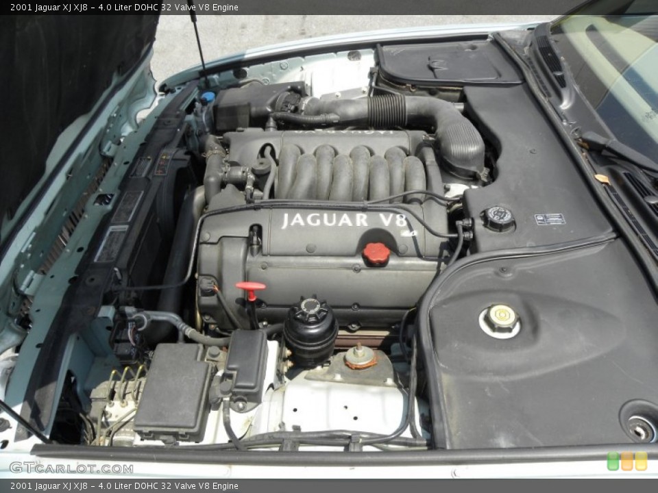 4.0 Liter DOHC 32 Valve V8 Engine for the 2001 Jaguar XJ #50223084