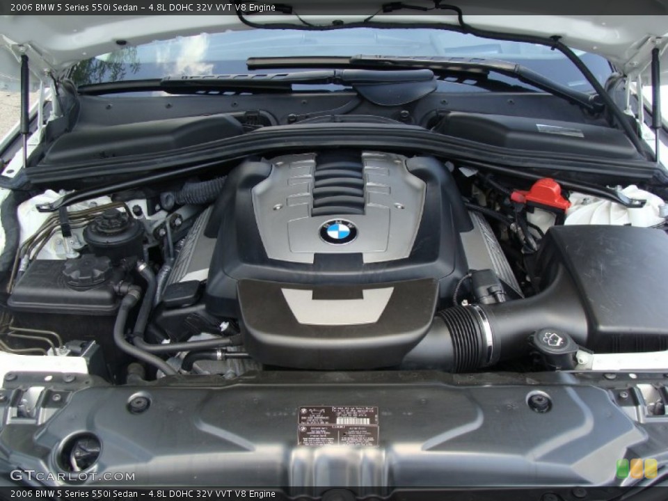 4.8L DOHC 32V VVT V8 Engine for the 2006 BMW 5 Series #50226744