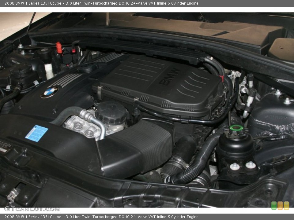 3.0 Liter Twin-Turbocharged DOHC 24-Valve VVT Inline 6 Cylinder Engine for the 2008 BMW 1 Series #50233123