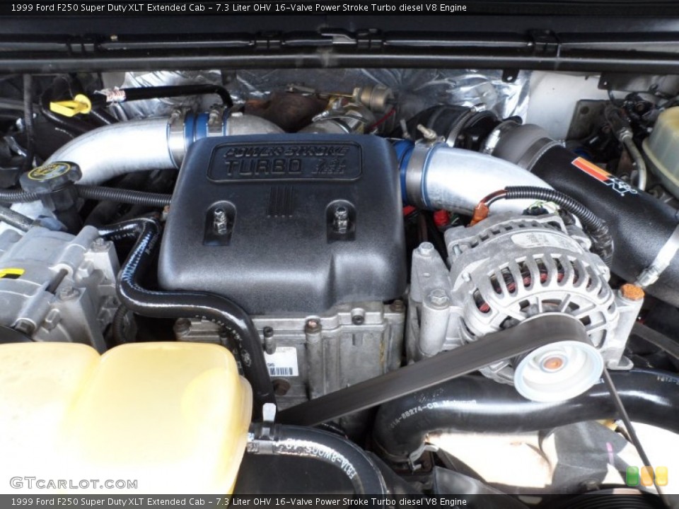 7.3 Liter OHV 16-Valve Power Stroke Turbo diesel V8 Engine for the 1999 Ford F250 Super Duty #50236120