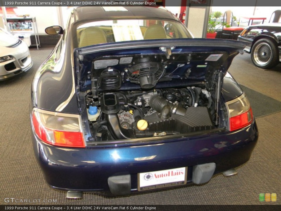 3.4 Liter DOHC 24V VarioCam Flat 6 Cylinder Engine for the 1999 Porsche 911 #50245647