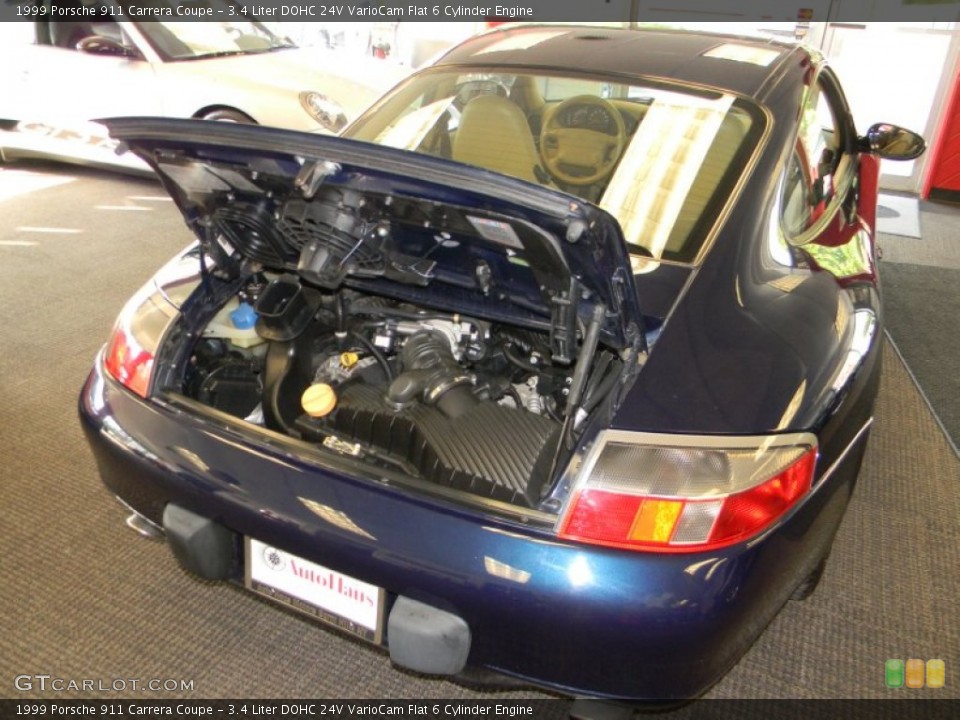 3.4 Liter DOHC 24V VarioCam Flat 6 Cylinder Engine for the 1999 Porsche 911 #50245657