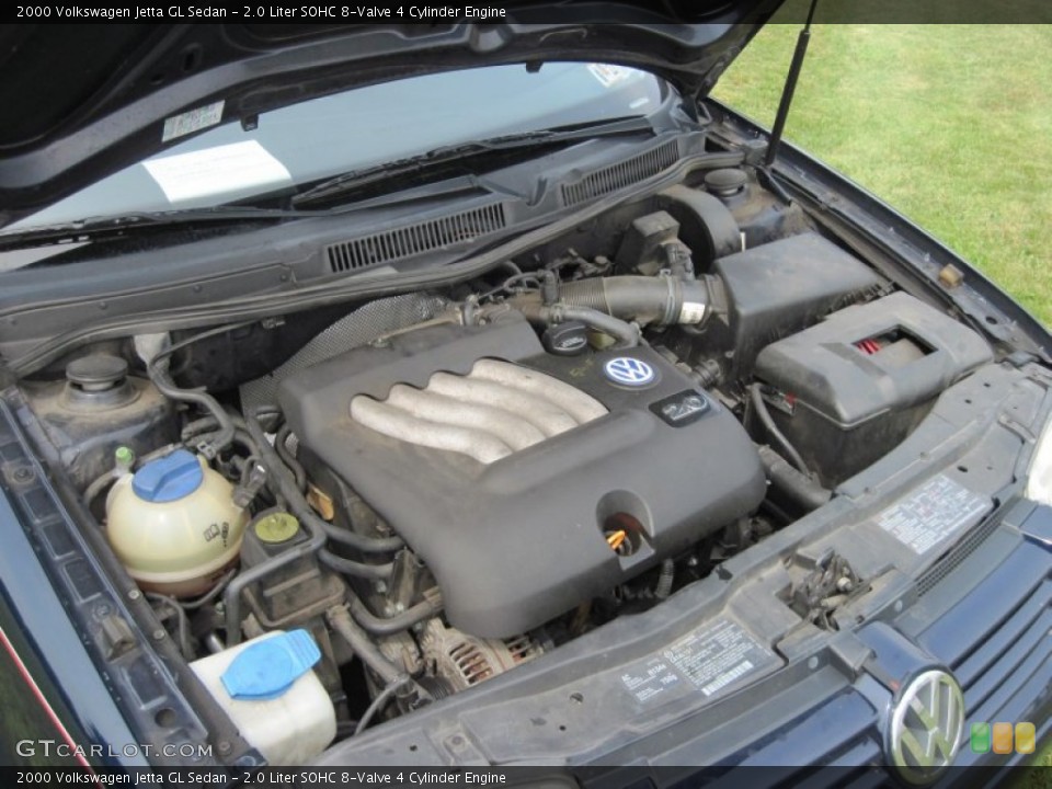 2.0 Liter SOHC 8-Valve 4 Cylinder Engine for the 2000 Volkswagen Jetta #50254217