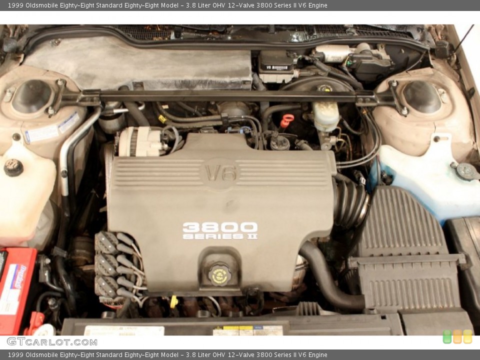 3.8 Liter OHV 12-Valve 3800 Series II V6 Engine for the 1999 Oldsmobile Eighty-Eight #50261540