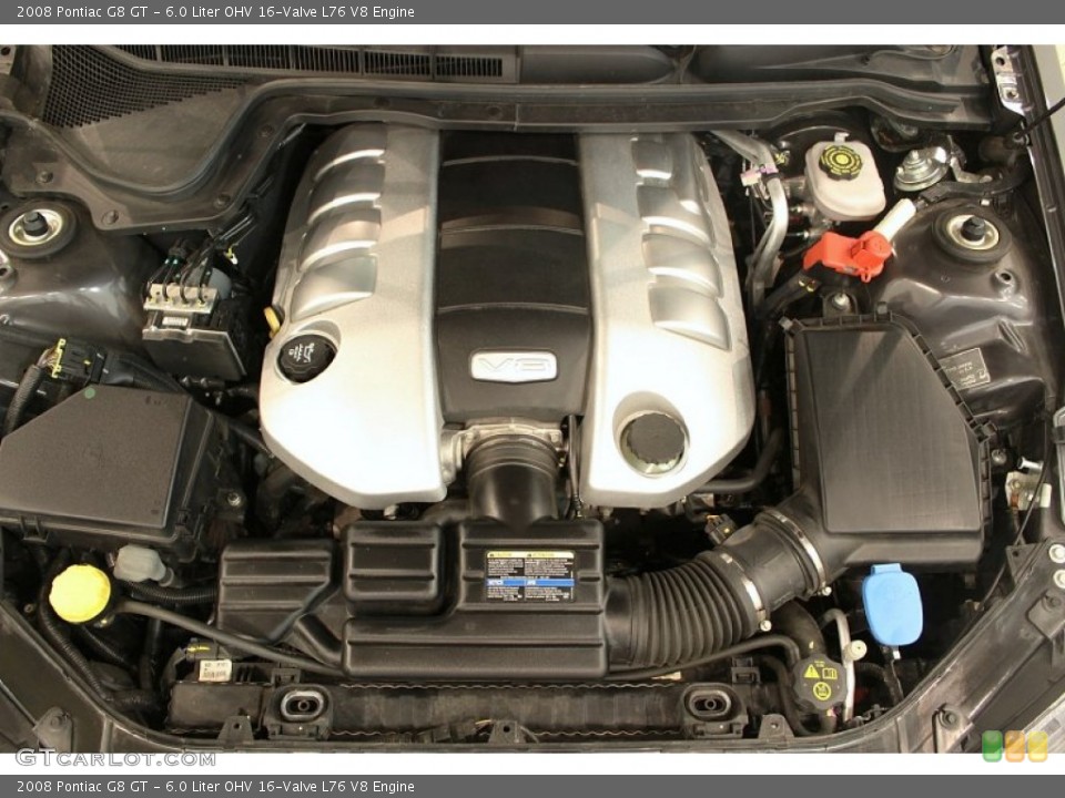 6.0 Liter OHV 16-Valve L76 V8 Engine for the 2008 Pontiac G8 #50263400