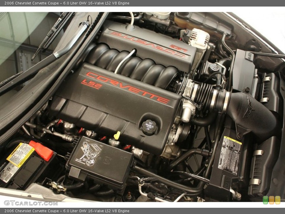 6.0 Liter OHV 16-Valve LS2 V8 Engine for the 2006 Chevrolet Corvette #50263838