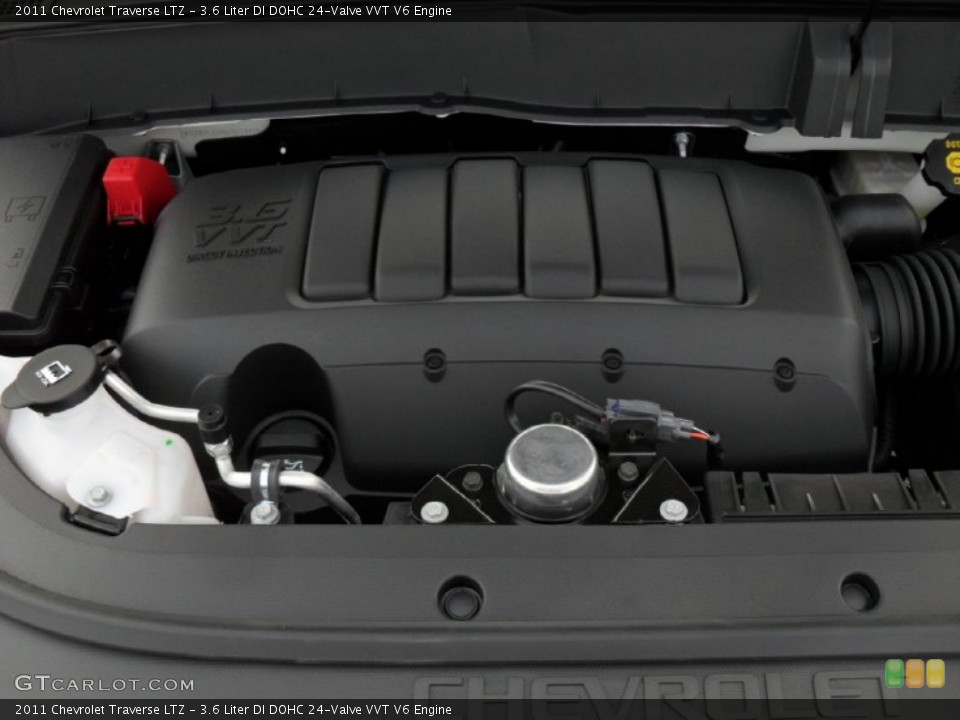 3.6 Liter DI DOHC 24-Valve VVT V6 Engine for the 2011 Chevrolet Traverse #50264399