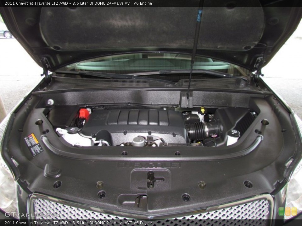 3.6 Liter DI DOHC 24-Valve VVT V6 Engine for the 2011 Chevrolet Traverse #50271550