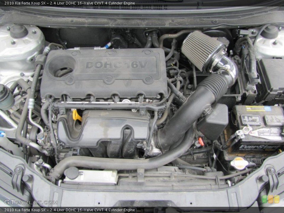 2.4 Liter DOHC 16-Valve CVVT 4 Cylinder Engine for the 2010 Kia Forte Koup #50279853
