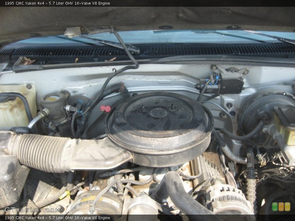 5.7 Liter OHV 16-Valve V8 1995 GMC Yukon Engine