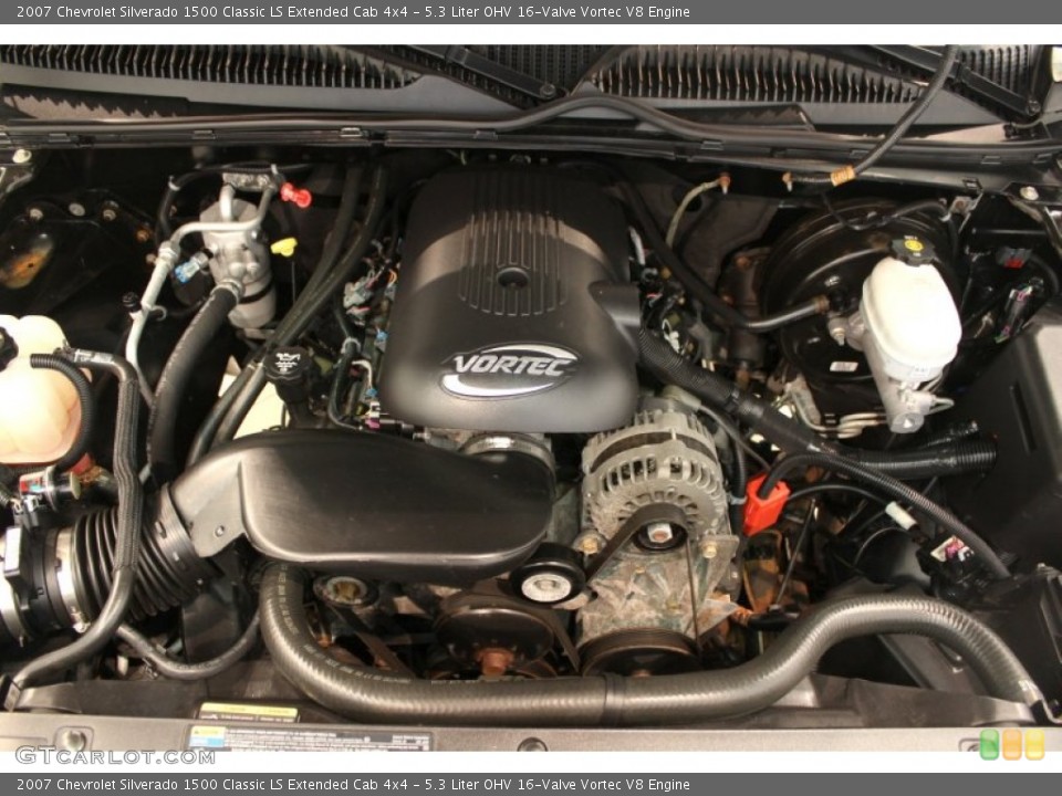 5.3 Liter OHV 16-Valve Vortec V8 Engine for the 2007 Chevrolet Silverado 1500 #50285802