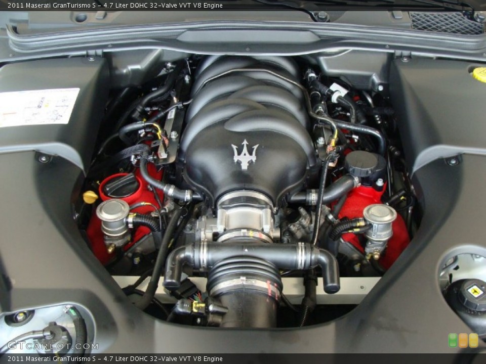 4.7 Liter DOHC 32-Valve VVT V8 Engine for the 2011 Maserati GranTurismo #50287206