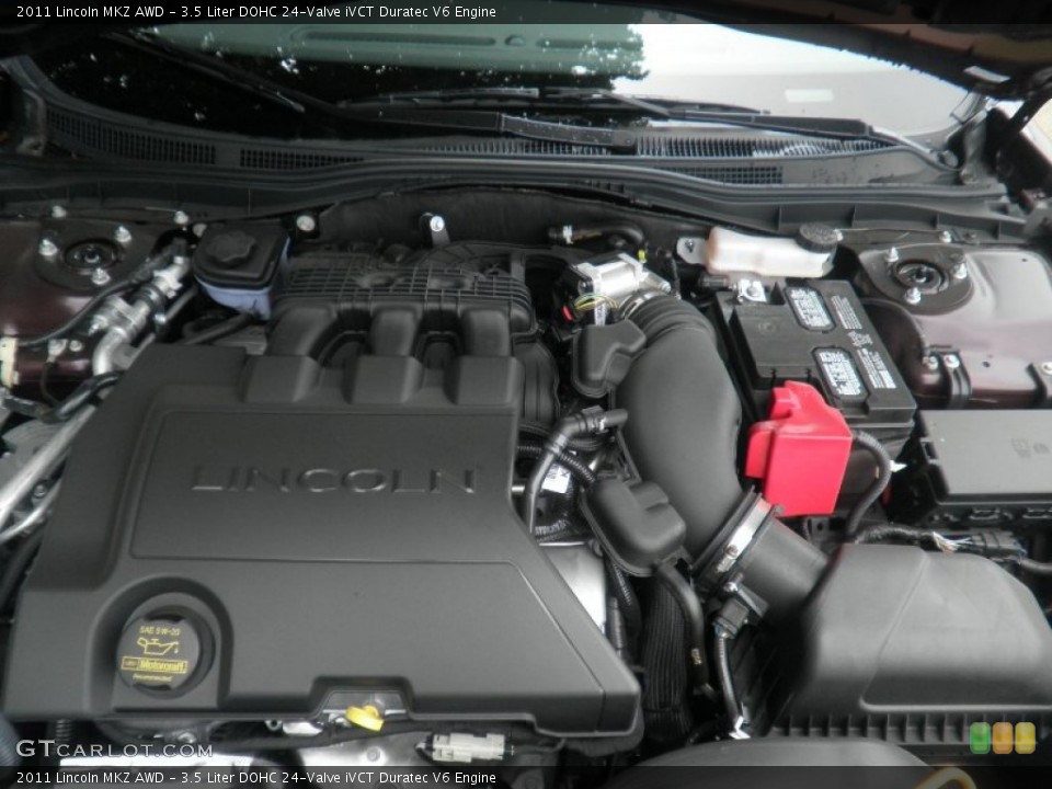 3.5 Liter DOHC 24-Valve iVCT Duratec V6 Engine for the 2011 Lincoln MKZ #50287209
