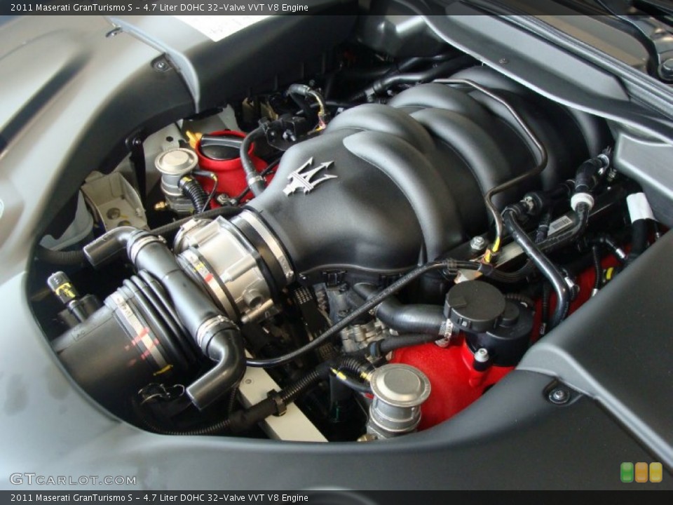 4.7 Liter DOHC 32-Valve VVT V8 Engine for the 2011 Maserati GranTurismo #50287224