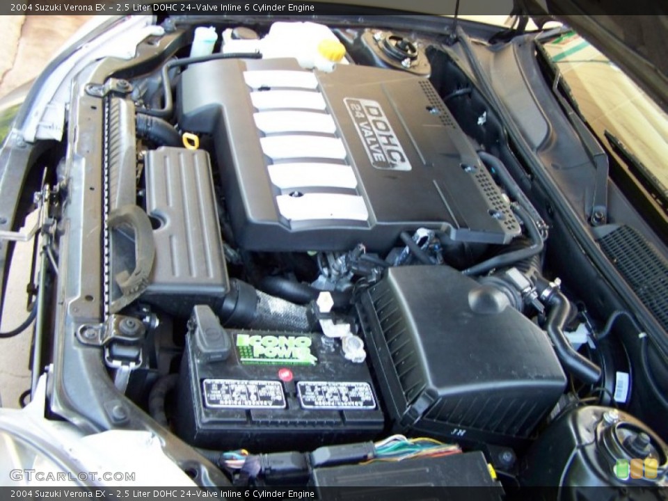 2.5 Liter DOHC 24-Valve Inline 6 Cylinder Engine for the 2004 Suzuki Verona #50289543