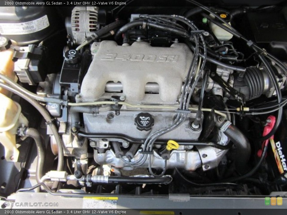 3.4 Liter OHV 12-Valve V6 Engine for the 2003 Oldsmobile Alero #50290611