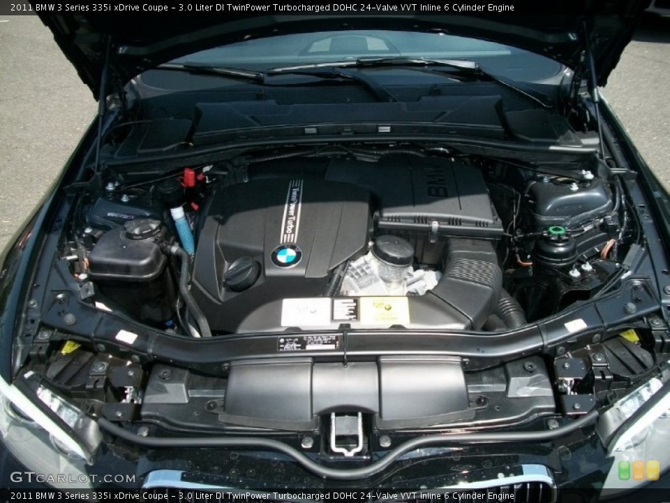3.0 Liter DI TwinPower Turbocharged DOHC 24-Valve VVT Inline 6 Cylinder Engine for the 2011 BMW 3 Series #50292039