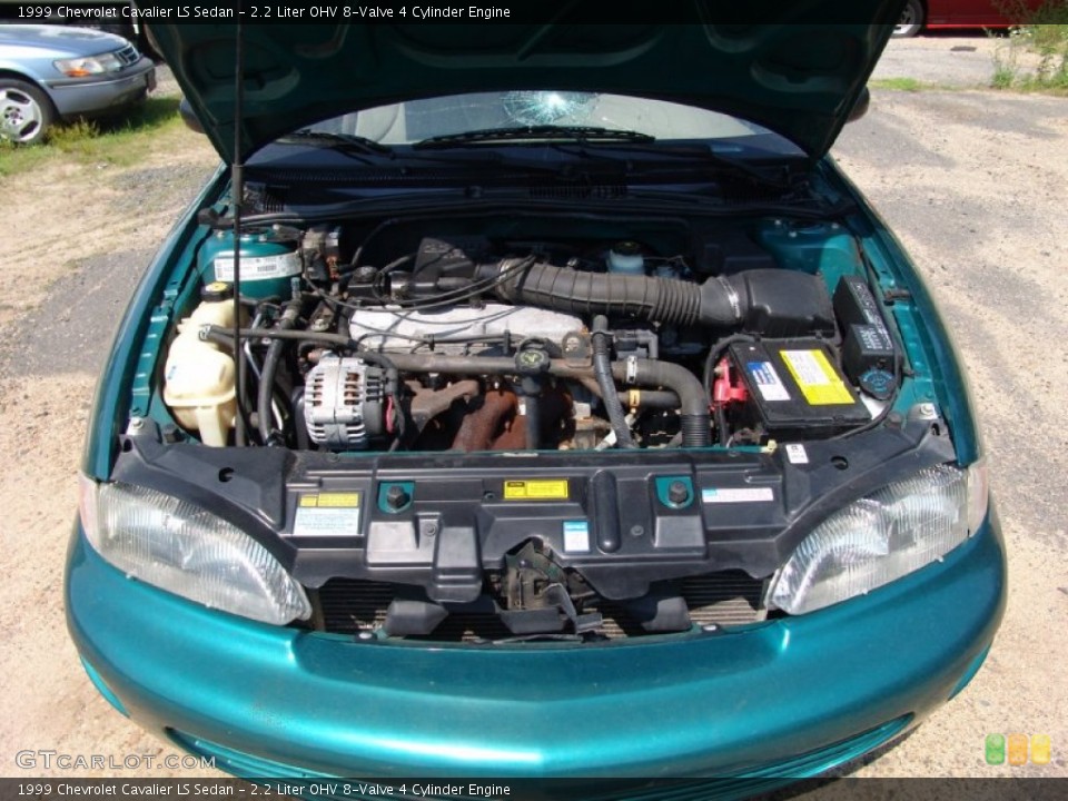 2.2 Liter OHV 8-Valve 4 Cylinder Engine for the 1999 Chevrolet Cavalier #50292216