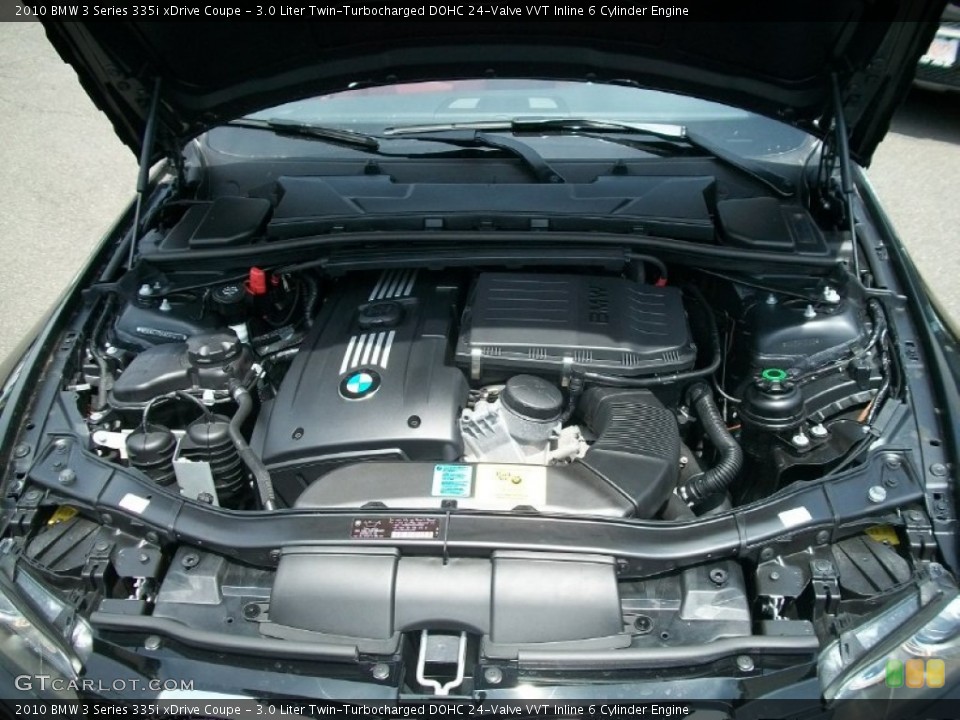 3.0 Liter Twin-Turbocharged DOHC 24-Valve VVT Inline 6 Cylinder Engine for the 2010 BMW 3 Series #50293527