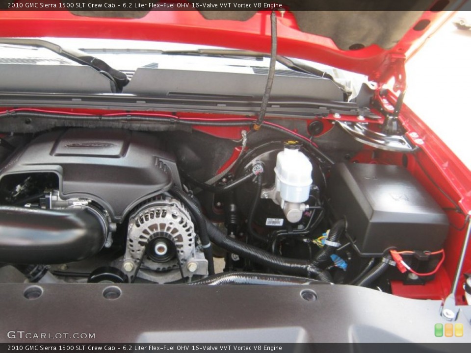 6.2 Liter Flex-Fuel OHV 16-Valve VVT Vortec V8 Engine for the 2010 GMC Sierra 1500 #50294514