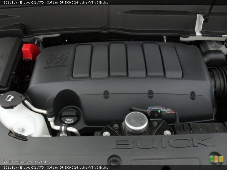 3.6 Liter DFI DOHC 24-Valve VVT V6 Engine for the 2011 Buick Enclave #50296938