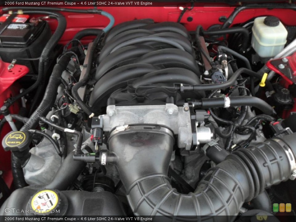 4.6 Liter SOHC 24-Valve VVT V8 Engine for the 2006 Ford Mustang #50297241