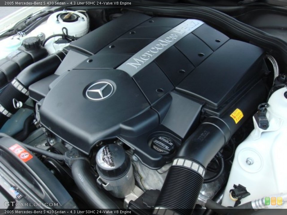 4.3 Liter SOHC 24-Valve V8 Engine for the 2005 Mercedes-Benz S #50303346