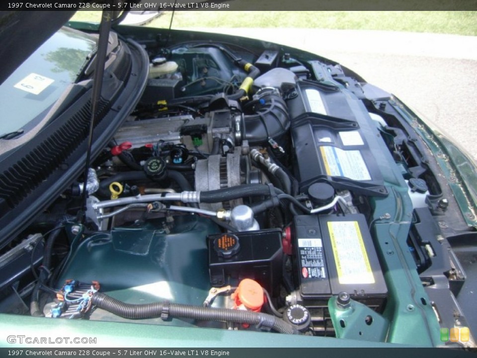 5.7 Liter OHV 16-Valve LT1 V8 Engine for the 1997 Chevrolet Camaro #50314293