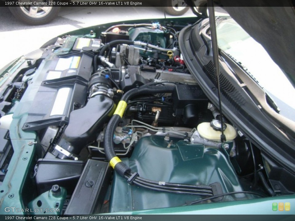 5.7 Liter OHV 16-Valve LT1 V8 Engine for the 1997 Chevrolet Camaro #50314344