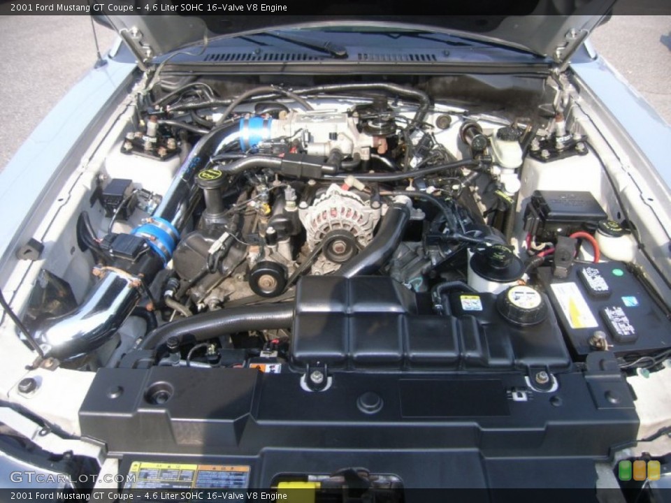 4.6 Liter SOHC 16-Valve V8 Engine for the 2001 Ford Mustang #50314659