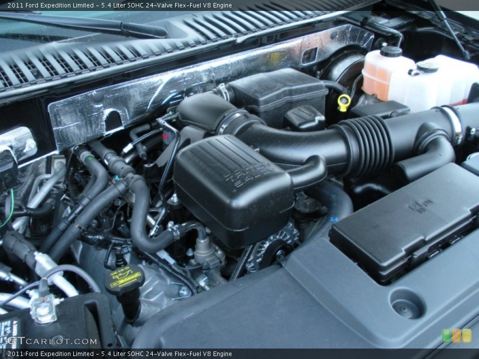 5.4 Liter SOHC 24-Valve Flex-Fuel V8 Engine for the 2011 Ford Expedition #50319852