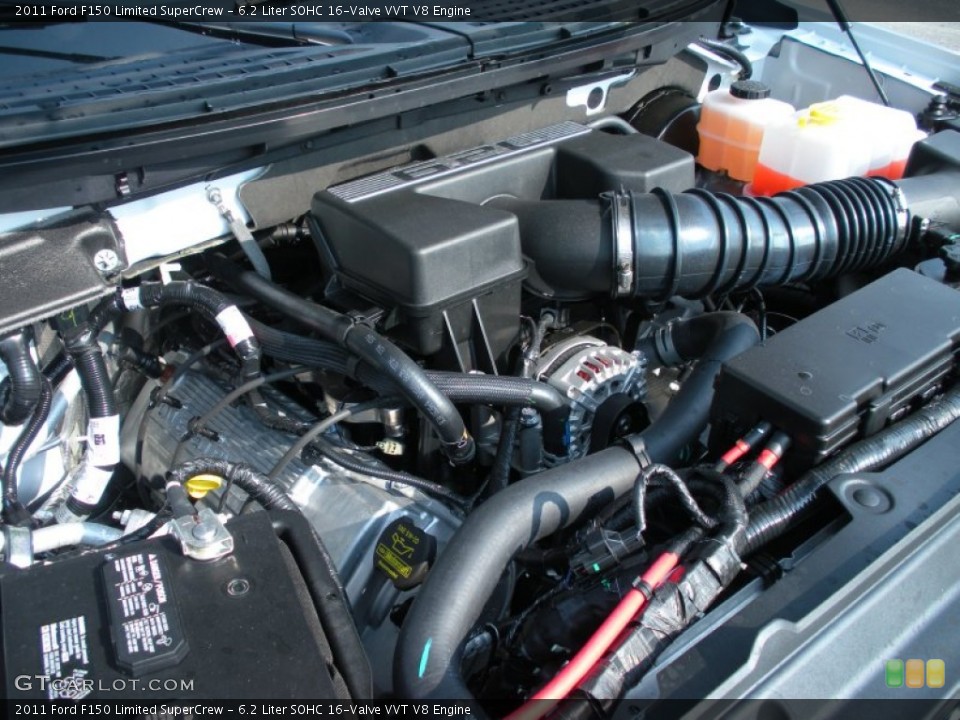 6.2 Liter SOHC 16-Valve VVT V8 Engine for the 2011 Ford F150 #50320488