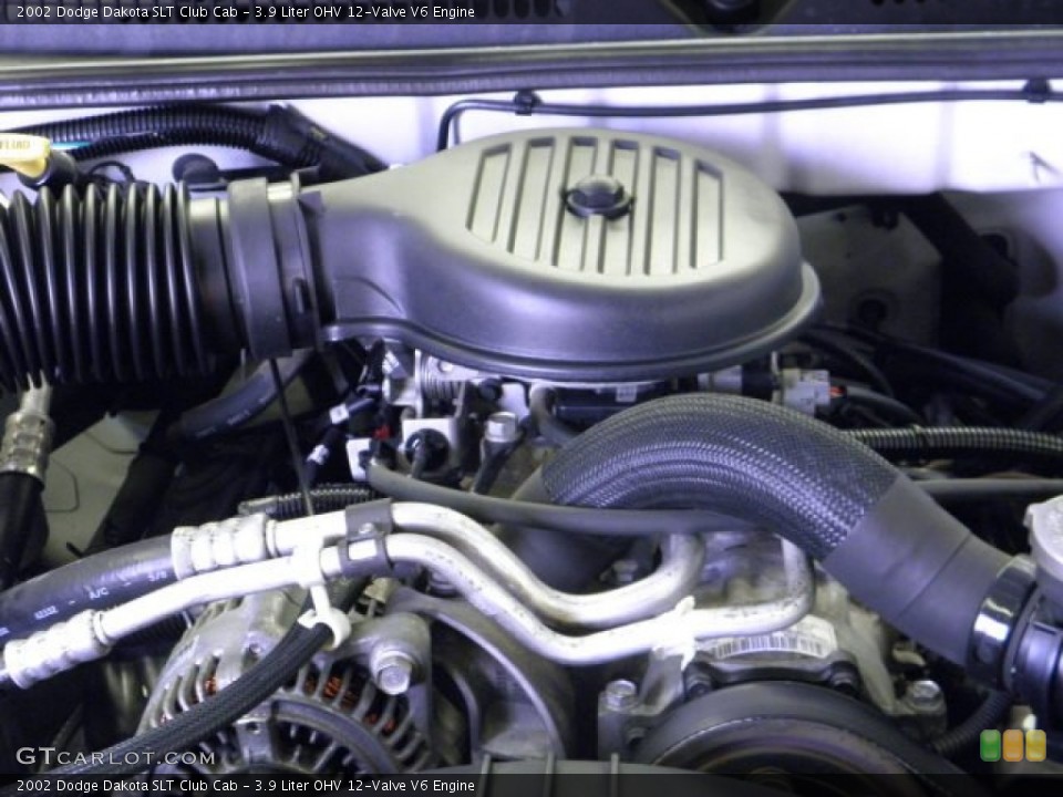 3.9 Liter OHV 12-Valve V6 Engine for the 2002 Dodge Dakota #50321886