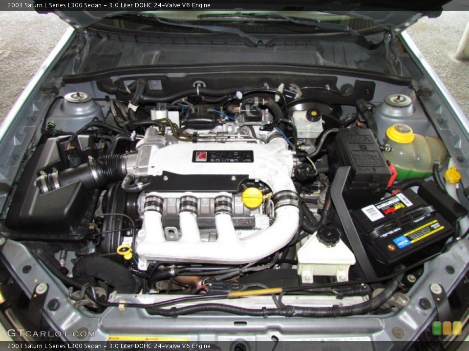 3.0 Liter DOHC 24-Valve V6 Engine for the 2003 Saturn L Series #50323059