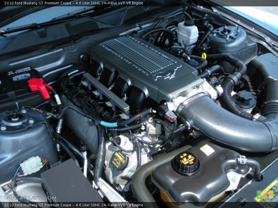 4.6 Liter SOHC 24-Valve VVT V8 Engine for the 2010 Ford Mustang #50323113
