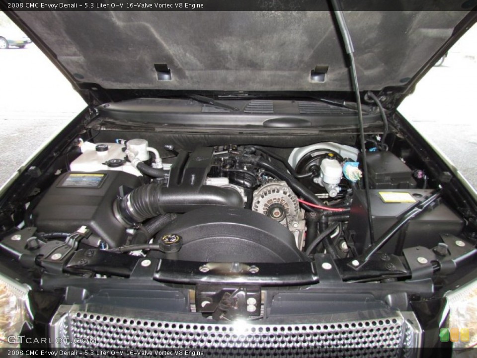 5.3 Liter OHV 16-Valve Vortec V8 2008 GMC Envoy Engine