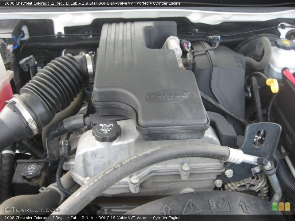 2.9 Liter DOHC 16-Valve VVT Vortec 4 Cylinder Engine for the 2008 Chevrolet Colorado #50328579