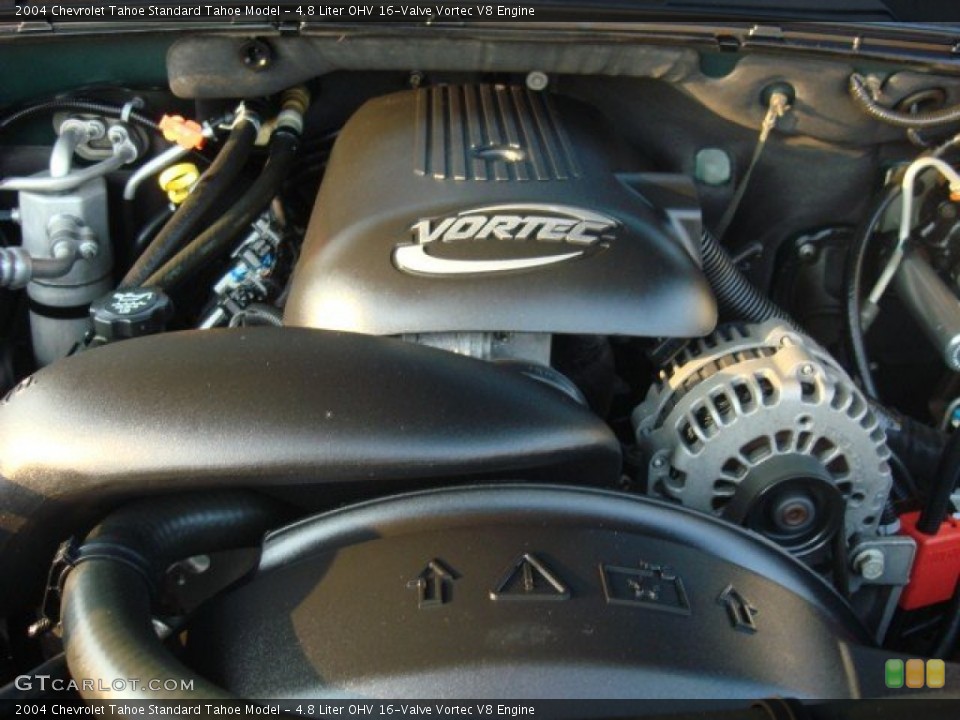 4.8 Liter OHV 16-Valve Vortec V8 Engine for the 2004 Chevrolet Tahoe #50330708
