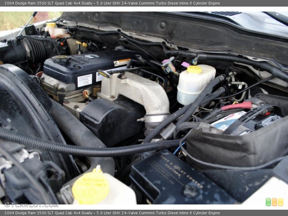 5.9 Liter OHV 24-Valve Cummins Turbo Diesel Inline 6 Cylinder Engine for the 2004 Dodge Ram 3500 #50331038