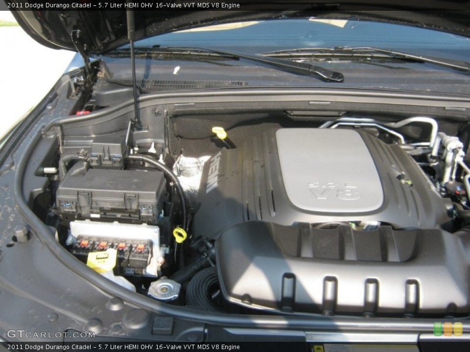 5.7 Liter HEMI OHV 16-Valve VVT MDS V8 Engine for the 2011 Dodge Durango #50335175
