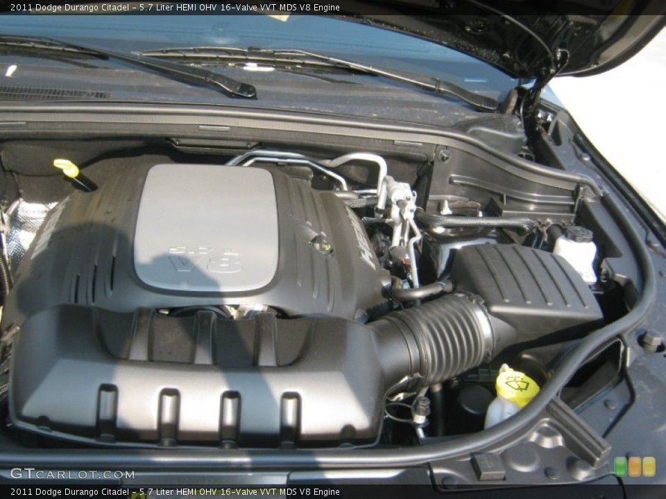 5.7 Liter HEMI OHV 16-Valve VVT MDS V8 Engine for the 2011 Dodge Durango #50335193