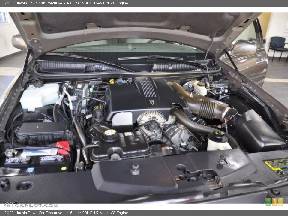4.6 Liter SOHC 16-Valve V8 Engine for the 2003 Lincoln Town Car #50335946