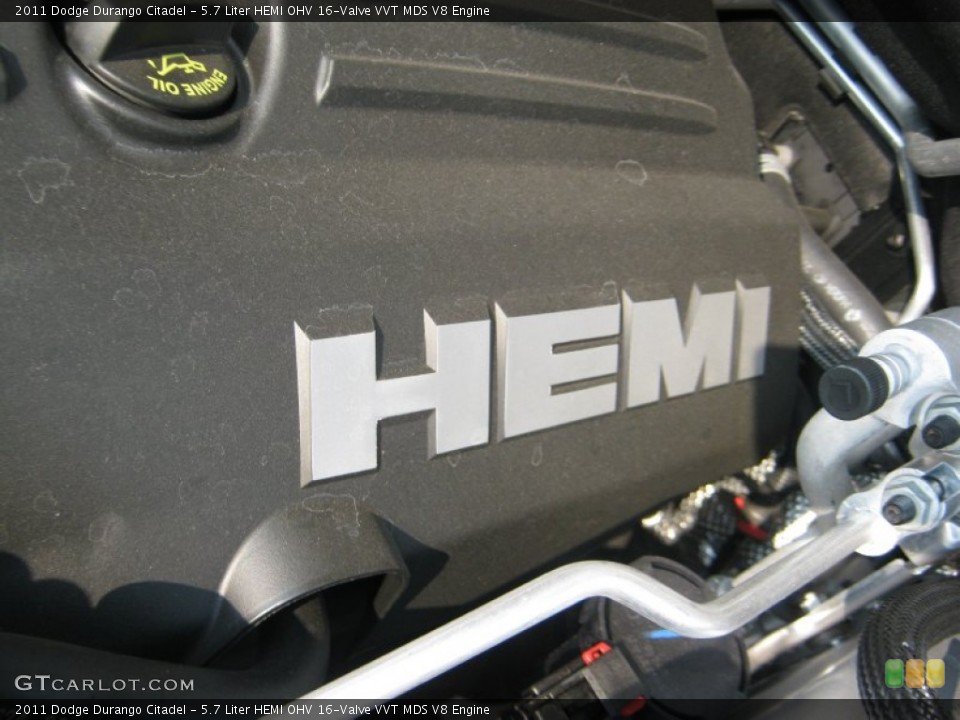 5.7 Liter HEMI OHV 16-Valve VVT MDS V8 Engine for the 2011 Dodge Durango #50336012