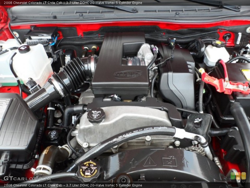 3.7 Liter DOHC 20-Valve Vortec 5 Cylinder Engine for the 2008 Chevrolet Colorado #50342799