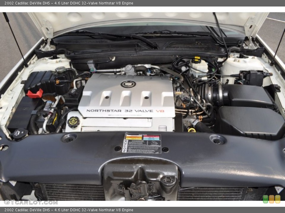4.6 Liter DOHC 32-Valve Northstar V8 Engine for the 2002 Cadillac DeVille #50346387