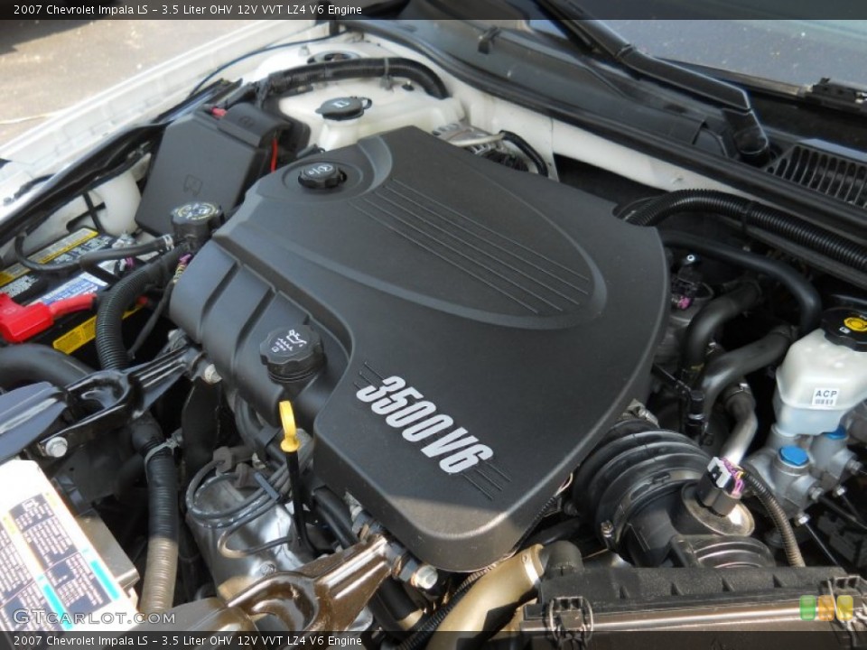 3.5 Liter OHV 12V VVT LZ4 V6 Engine for the 2007 Chevrolet Impala #50350905