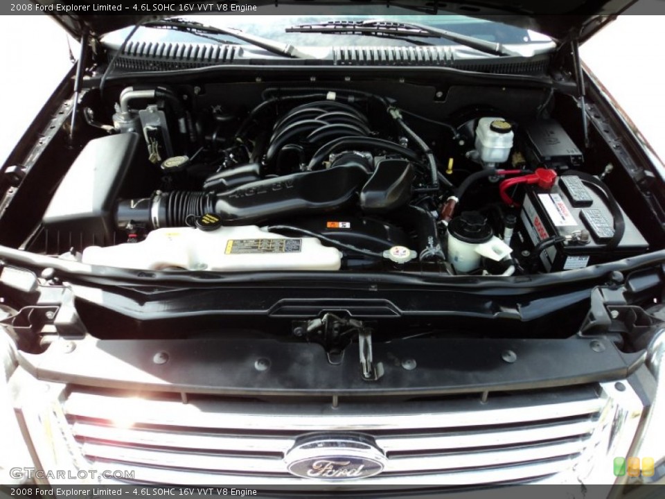 4.6L SOHC 16V VVT V8 Engine for the 2008 Ford Explorer #50353384